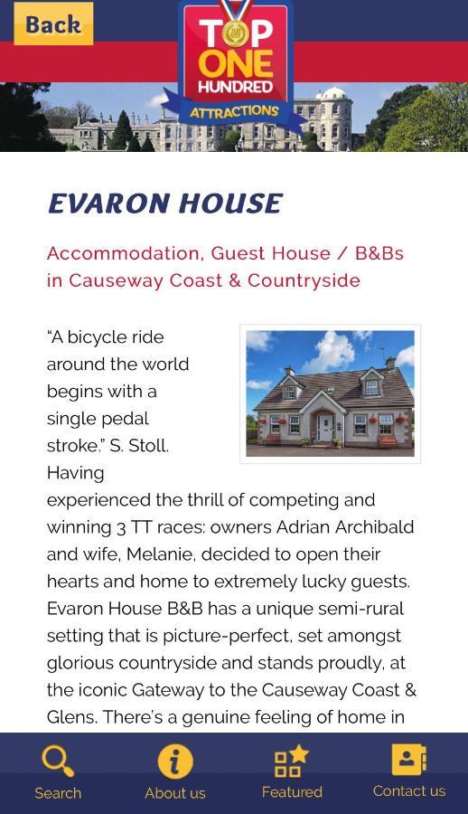 Evaron House Stranocum Dış mekan fotoğraf